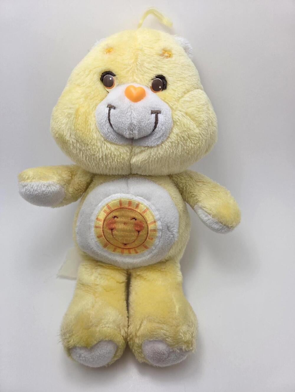 Vintage Care Bears Kenner Funshine Sunshine Bear Plush 1983 (12 inch)